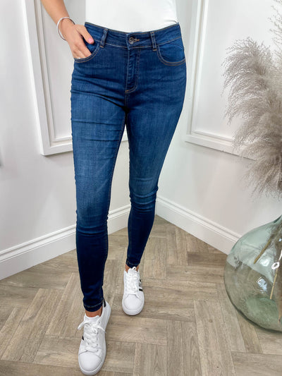 Fleur Jeans - Dark Denim