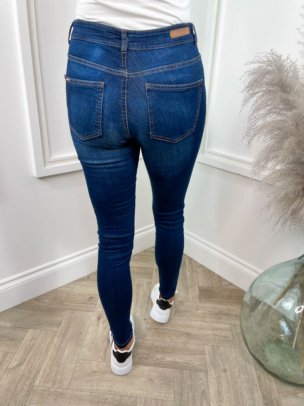 Fleur Jeans - Dark Denim