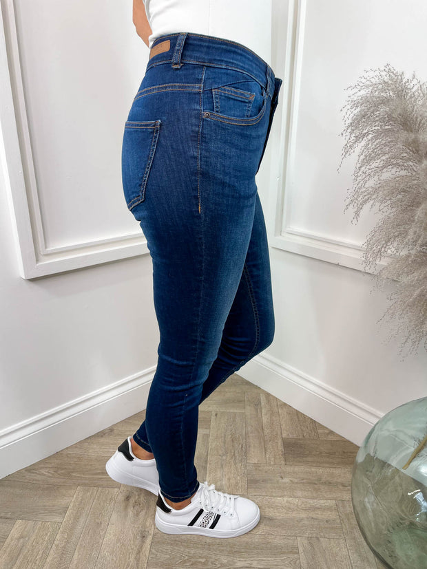 Fleur Jeans - Dark Denim