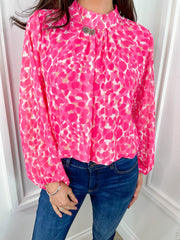 Tamara Blouse Leopard - 3 Colours