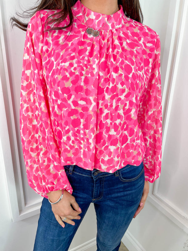 Tamara Blouse Leopard - 3 Colours