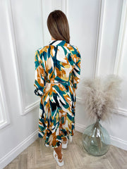 Sylvia Dress Abstract- 2 Colours