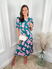 Casey Dress - Pink Floral