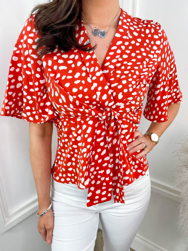 Kelsey Top - Polka