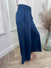 Linen Palazzo Pants - 5 Colours